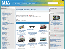 Tablet Screenshot of modelltoys-austria.at